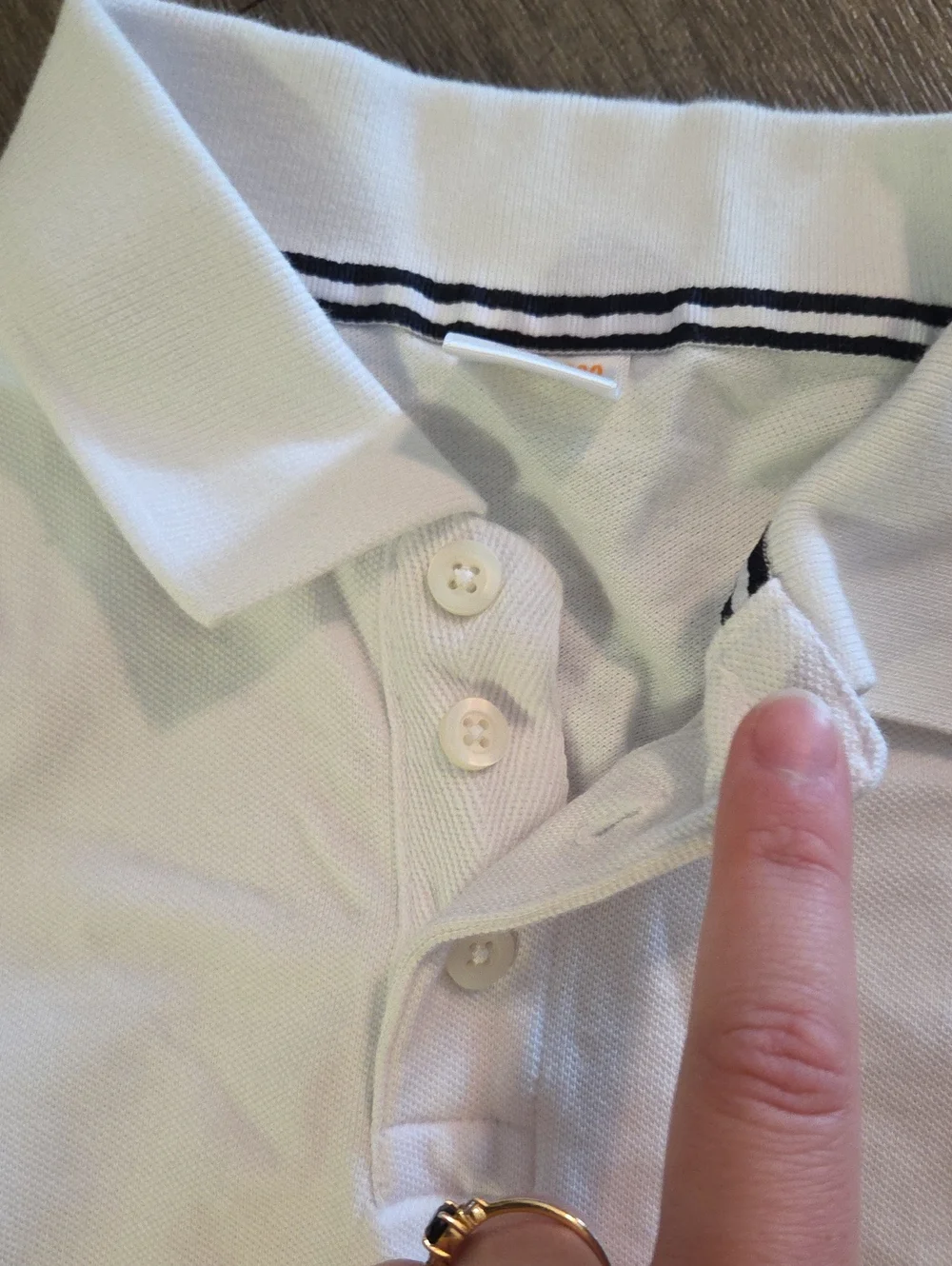 Gymboree • White Short-Sleeve Polo Shirt